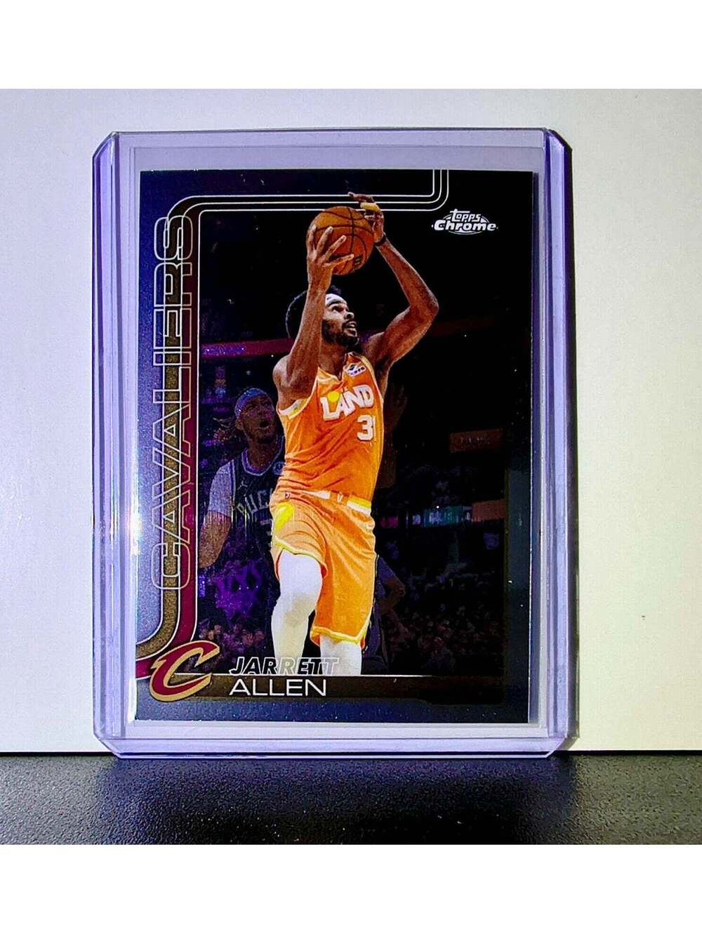 Jarrett Allen 2025-26 NBA Topps Chrome Update #57 Basketball Card Caveliers